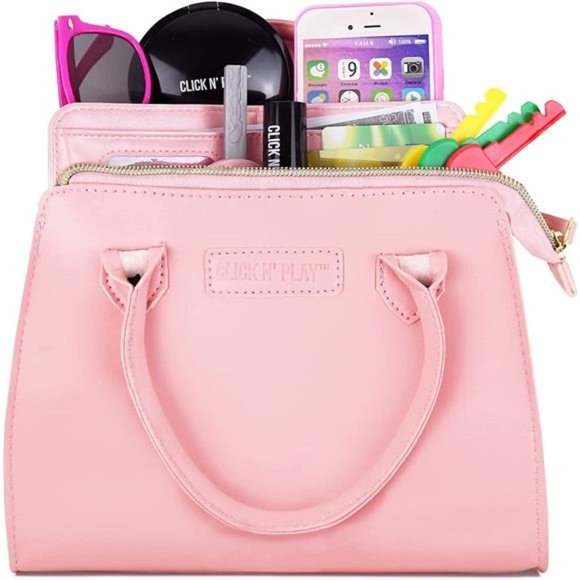 Little Girls Purse, Pretend Play Purse 20 Piece Set, Toys for Girls 3+ - Picture 5 of 6